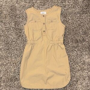 Old Navy Beige Sleeveless Dress